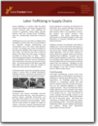 Labor Trafficking in Supply Chains